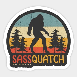 Sassquatch Sticker